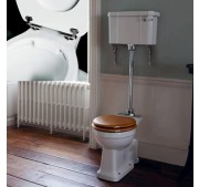 Retro WC-pott Burlington Rimless 