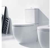 WC-pott Roca Meridian Compact Rimless